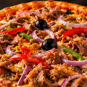 Kebab Pizza