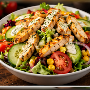 Hähnchen Salat