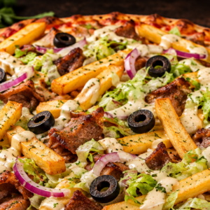 Kebab Pizza 3